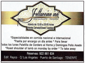 Fettuccine Inn Restaurante pizzeria