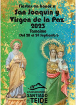 The festivities begin in honor of San Joaquín and the Virgin of La Paz de Tamaimo