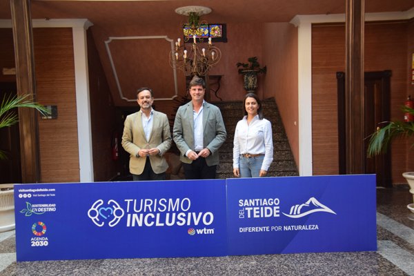 neue touristische Werbematerial "Santiago del Teide“