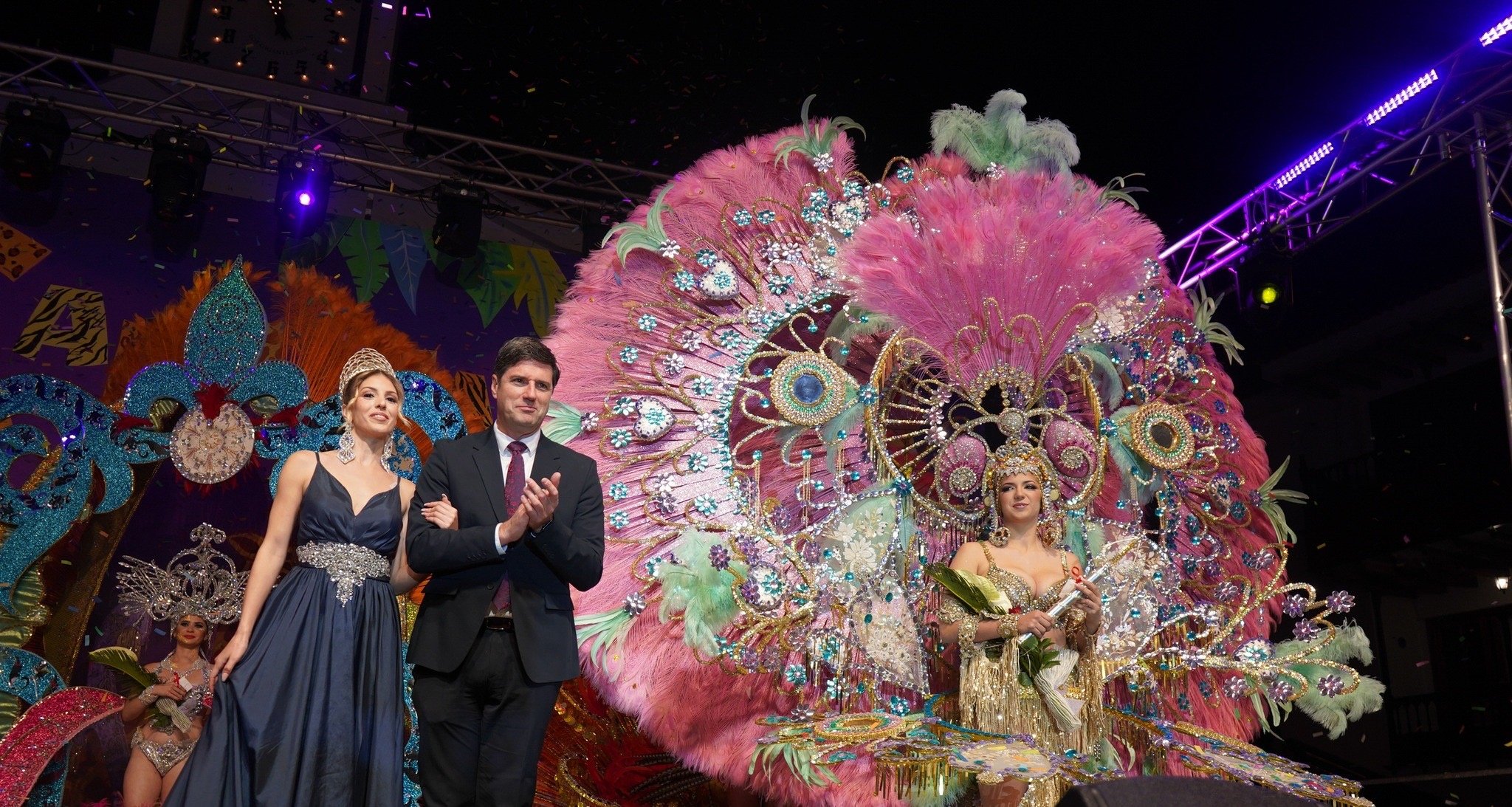 Sheila Martín Rodríguez, elected new Adult Queen of the Carnival of Los Gigantes