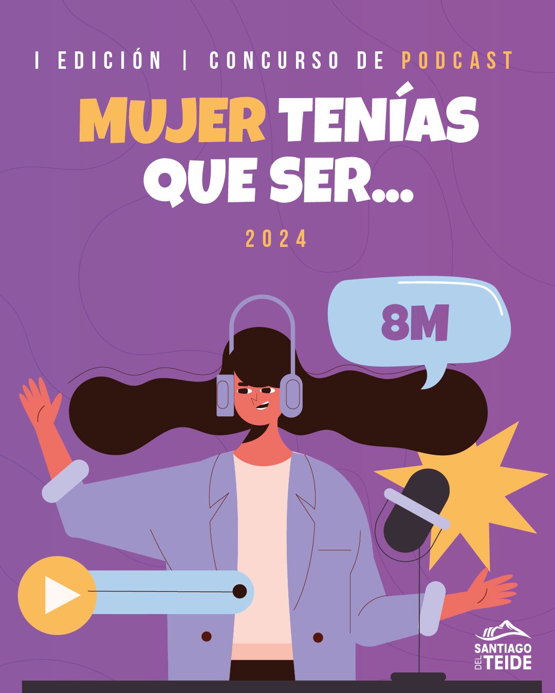 El ayuntamiento da a conocer los premios del I Concurso de Podcast "Mujer tenías que ser…”