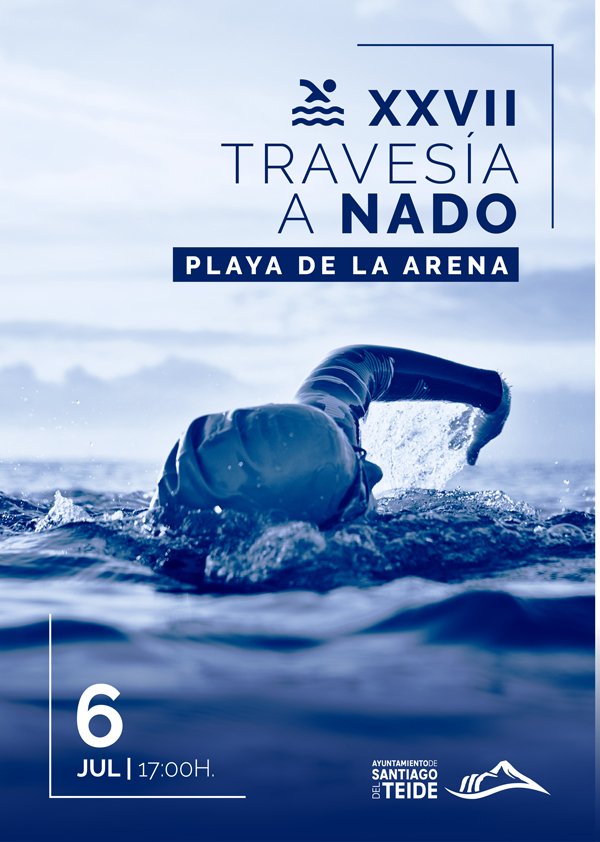 Sono aperte le iscrizioni alla XXVII edizione della Traversata a Nuoto del Santiago del Teide