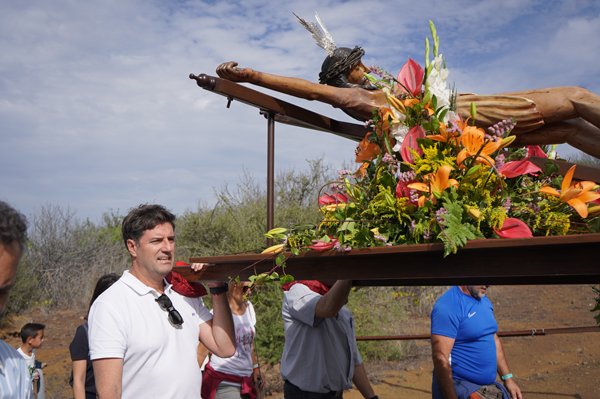 Commemoration of the 115 years of Chinyero with the prayer of the Holy Christ of the Valley