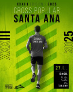 Registration is now open for the 33rd edition of the Santa Ana de Tamaimo 2025 Popular Cross Country