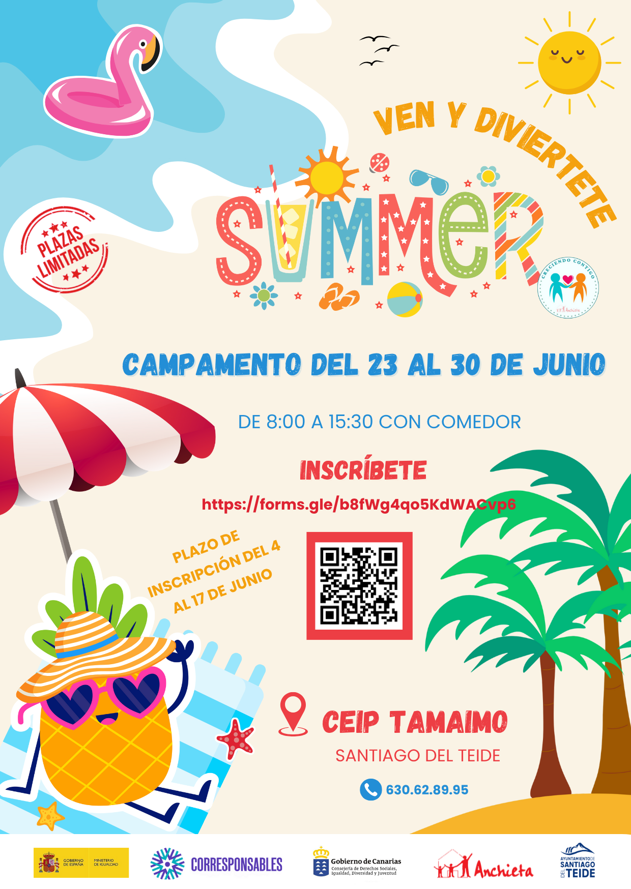 Il Comune organizza un campo estivo gratuito dal 23 al 30 giugno per i bambini del comune.