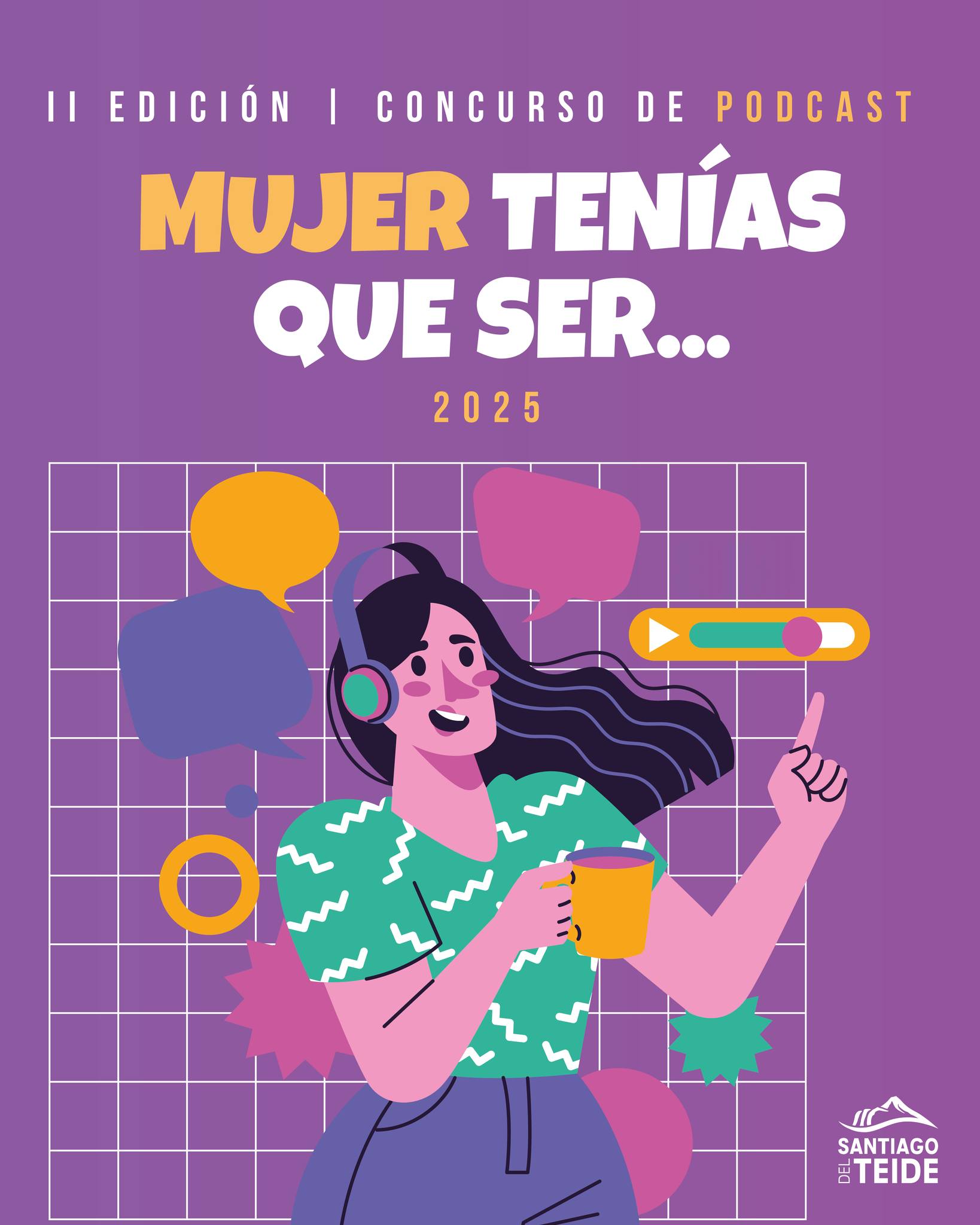 Il Consiglio Comunale annuncia i vincitori del 2° Concorso Podcast "Mujer Tenías Que Ser..."