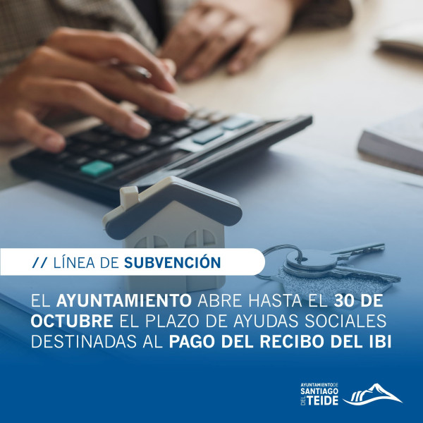 The city council is opening the application period for assistance with the payment of property tax (IBI) bills until October 30th.