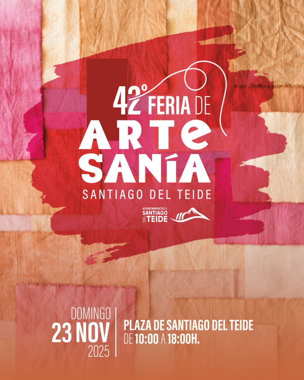 The Santiago del Teide town square hosts the 42nd edition of the Craft Fair this Sunday.