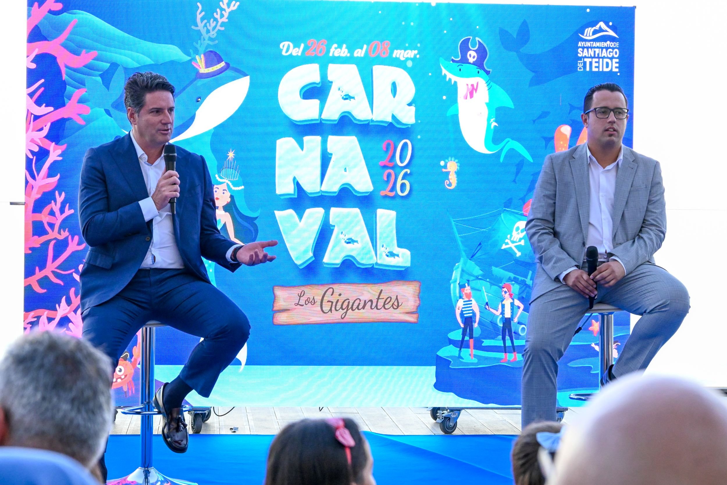 The mayor presented the program of events for the 2026 Los Gigantes Carnival.