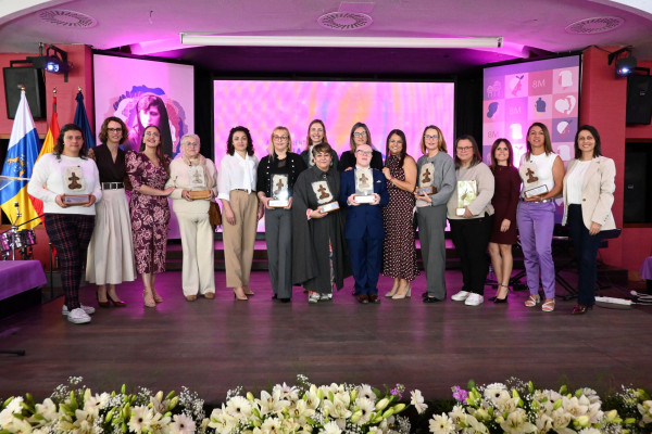 The City Council presented the 6th “Doña Concepción García Suárez” awards on International Women's Day.
