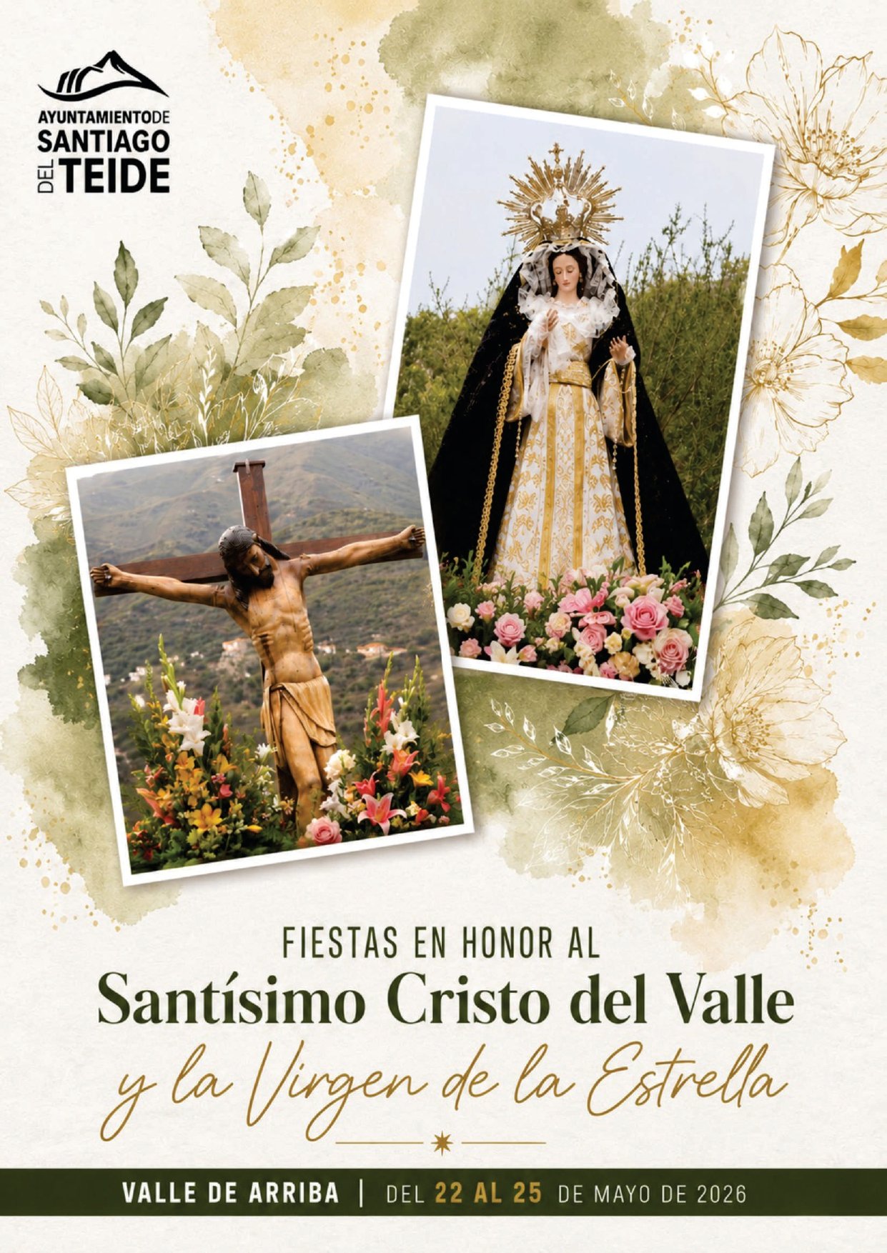 This weekend, the festivities in honor of the Holy Christ of the Valley and the Virgin of the Star are celebrated in Valle de Arriba.