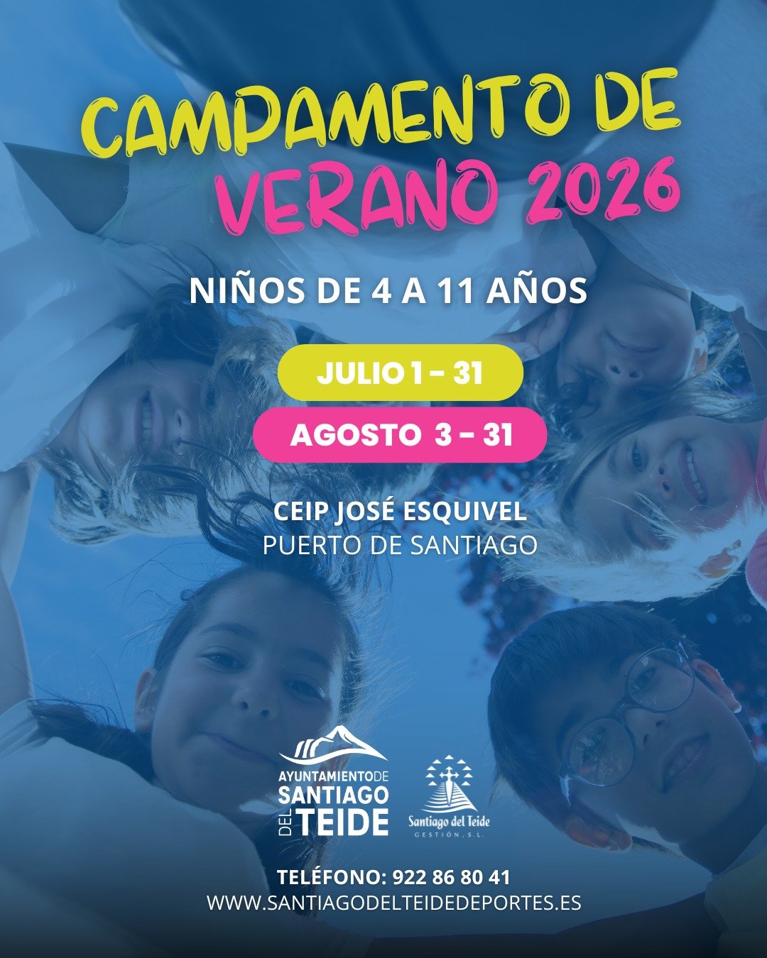 Registration is now open for the Santiago del Teide Summer Camp 2026