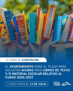 The town hall is accepting applications until July 13 for grants to purchase textbooks and school supplies for the 2026/2027 school year.