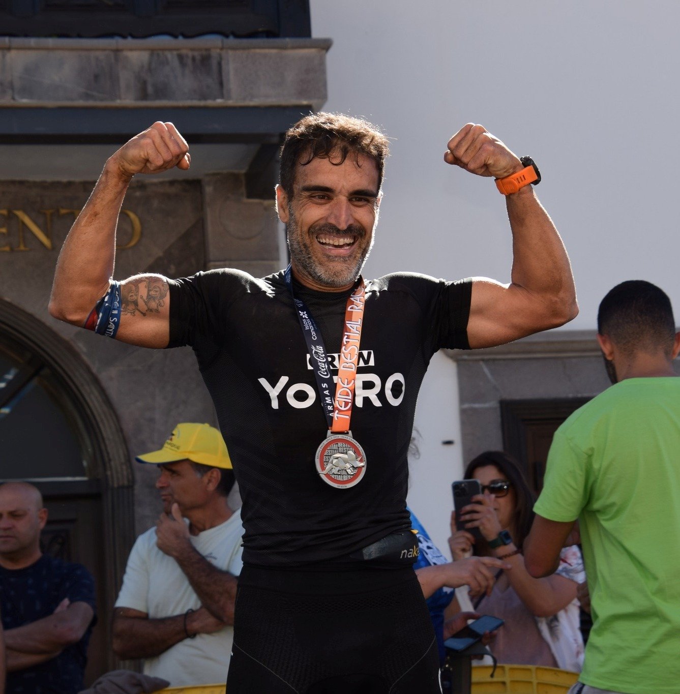 Javier Rodríguez, winner of the second edition of the Bestial Race Santiago del Teide