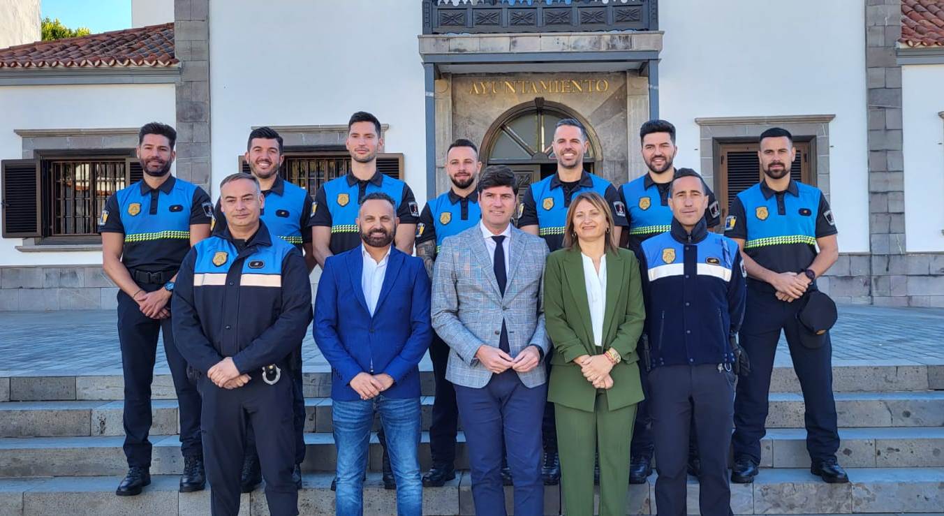 Santiago del Teide expands its Local Police staff with 7 new agents