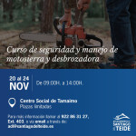 Free chainsaw and brushcutter safety and handling course