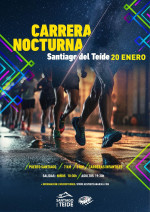 More than 450 athletes will participate  this Saturday in the XI edition of  the Santiago Night Race  of Teide