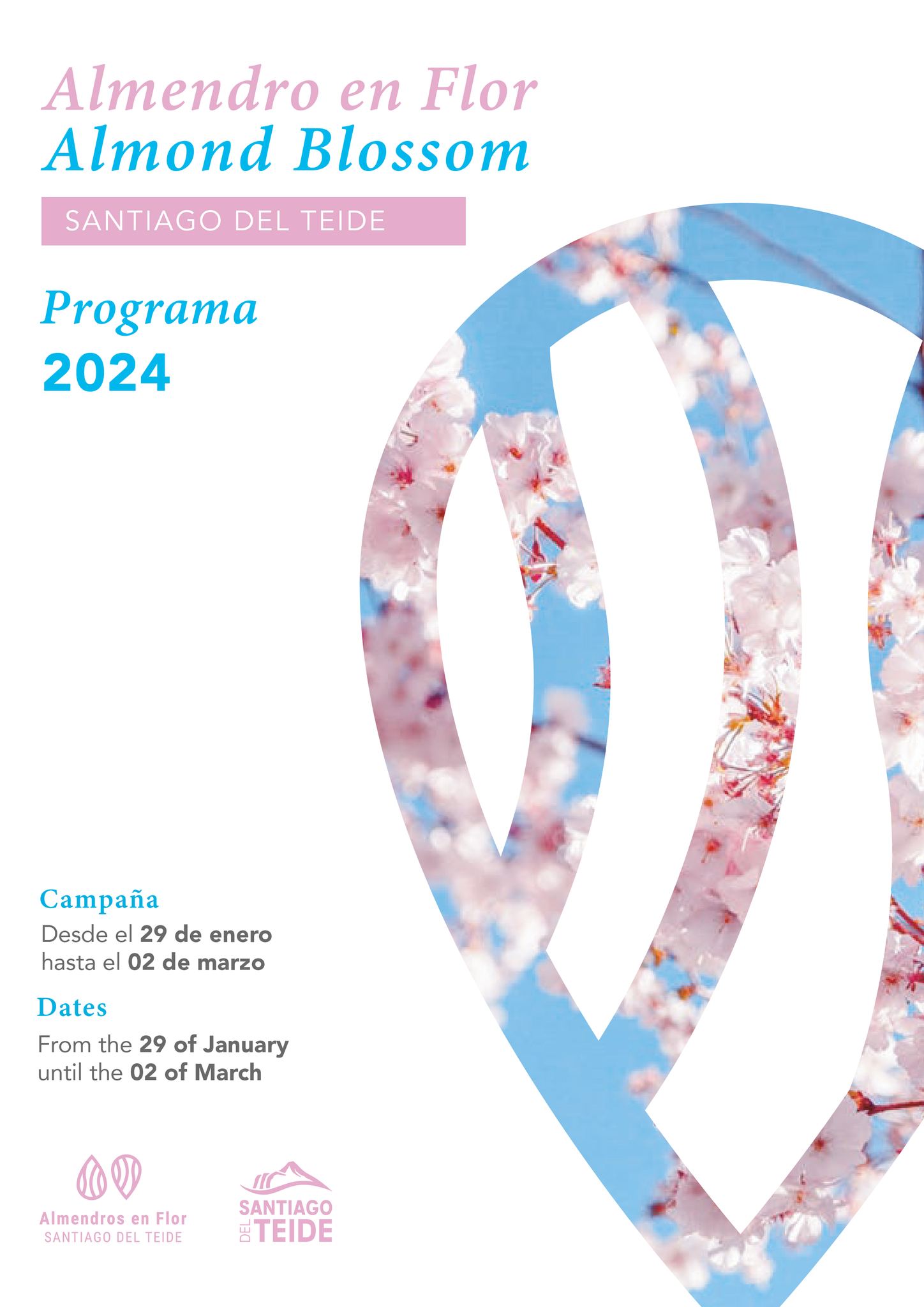 Almond in Bloom campaign programme Santiago del Teide 2024