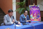 The mayor presents the schedule of events for the 2024 Los Gigantes Carnival