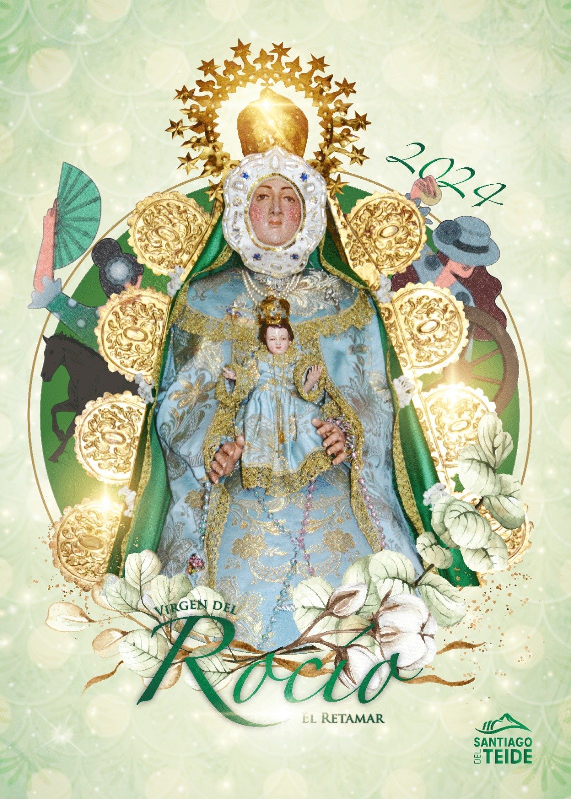 El Retamar prepares to celebrate its festivities in honor of the Virgen del Rocío and San Lorenzo Mártir