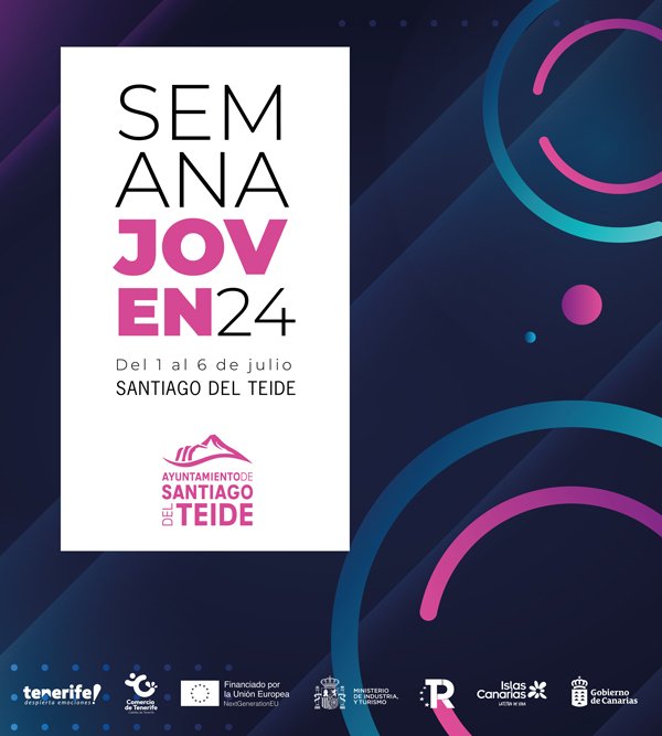 El ayuntamiento organiza una nueva edición de la Semana Joven de Santiago del Teide 2024