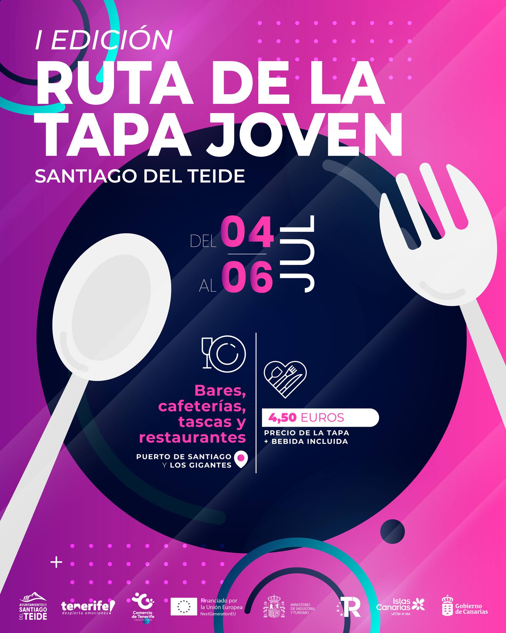 6 restaurant establishments join the 1st edition of the Young Tapa Route