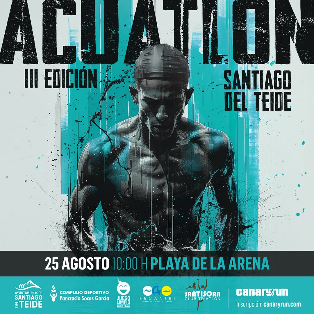 More than 150 athletes will participate this Sunday in the III edition of the Santiago del Teide Aquathlon