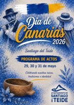 The city council presents the program of events to celebrate Canary Islands Day