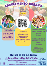 The city council is organizing a free urban summer camp from June 22nd to 30th