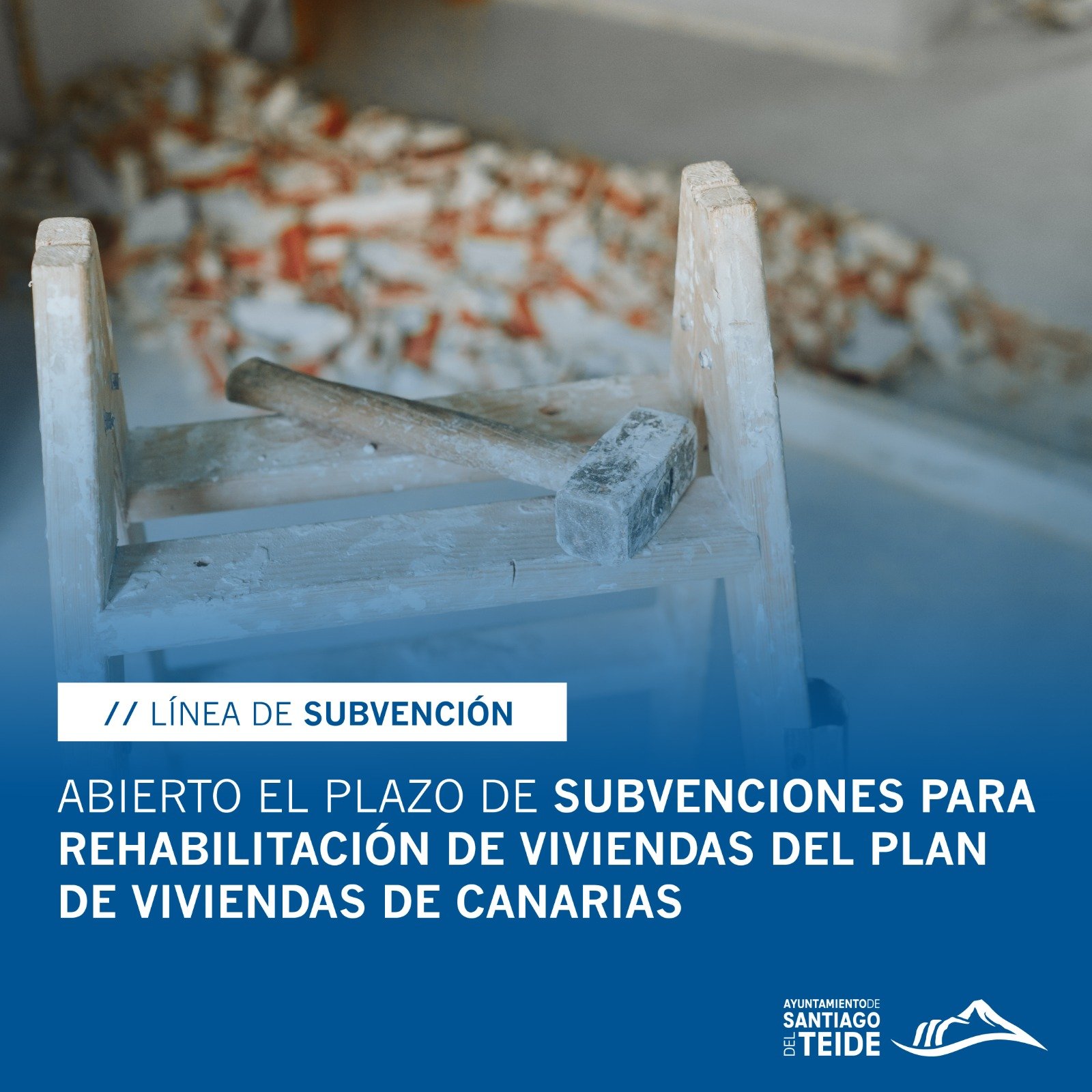The city council is calling for grants for the renovation of privately owned homes within the Canary Islands Housing Plan 2020-2025.