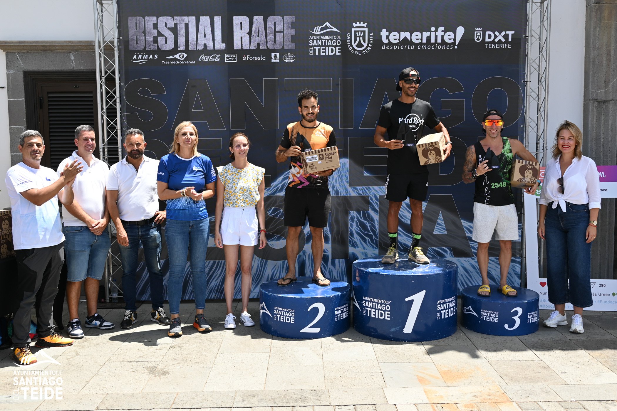 Marouane Berradia, winner of the 4th edition of the Bestial Race Santiago del Teide 2025