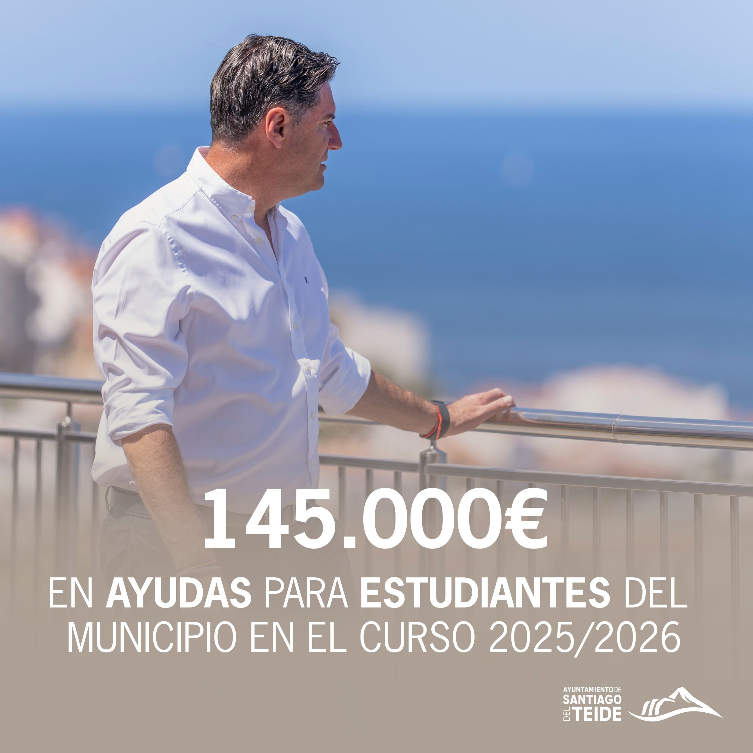 El ayuntamiento destina 145.000€ en ayudas a estudiantes del municipio para este curso 2025/2026