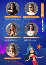 Five candidates vie to become the Adult Queen of the Los Gigantes Carnival 2026